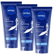 NIVEA BODY Skin Refining Body Serum Lotion 200ml x 3 - FREE SHIPPING
