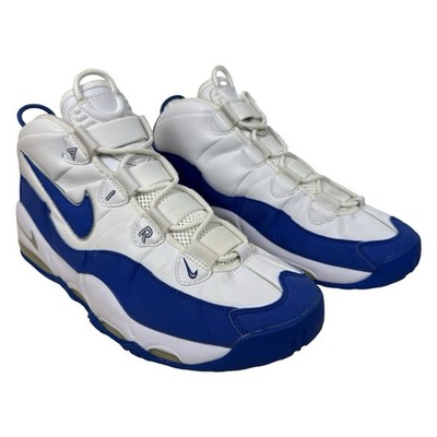Nike Air Max Tempo Size 11.5 White/Royal Blue-Met Silver 311090 141 EUC