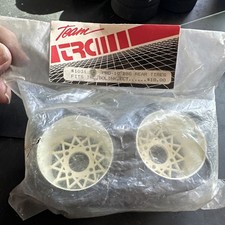 TRC Vintage RC Car Part # 1031 Mounted Rear Tires And Wheels BBS for TRC, Bolink