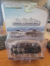 Greenlight 2018 Black Chevrolet Silverado 3500HD High Country Truck 1/64
