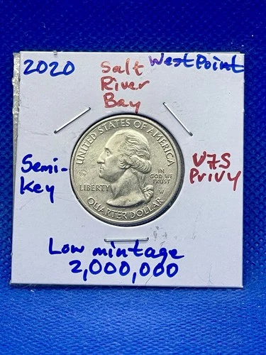2020-w US Quarter West Point Salt River Bay (V75)
