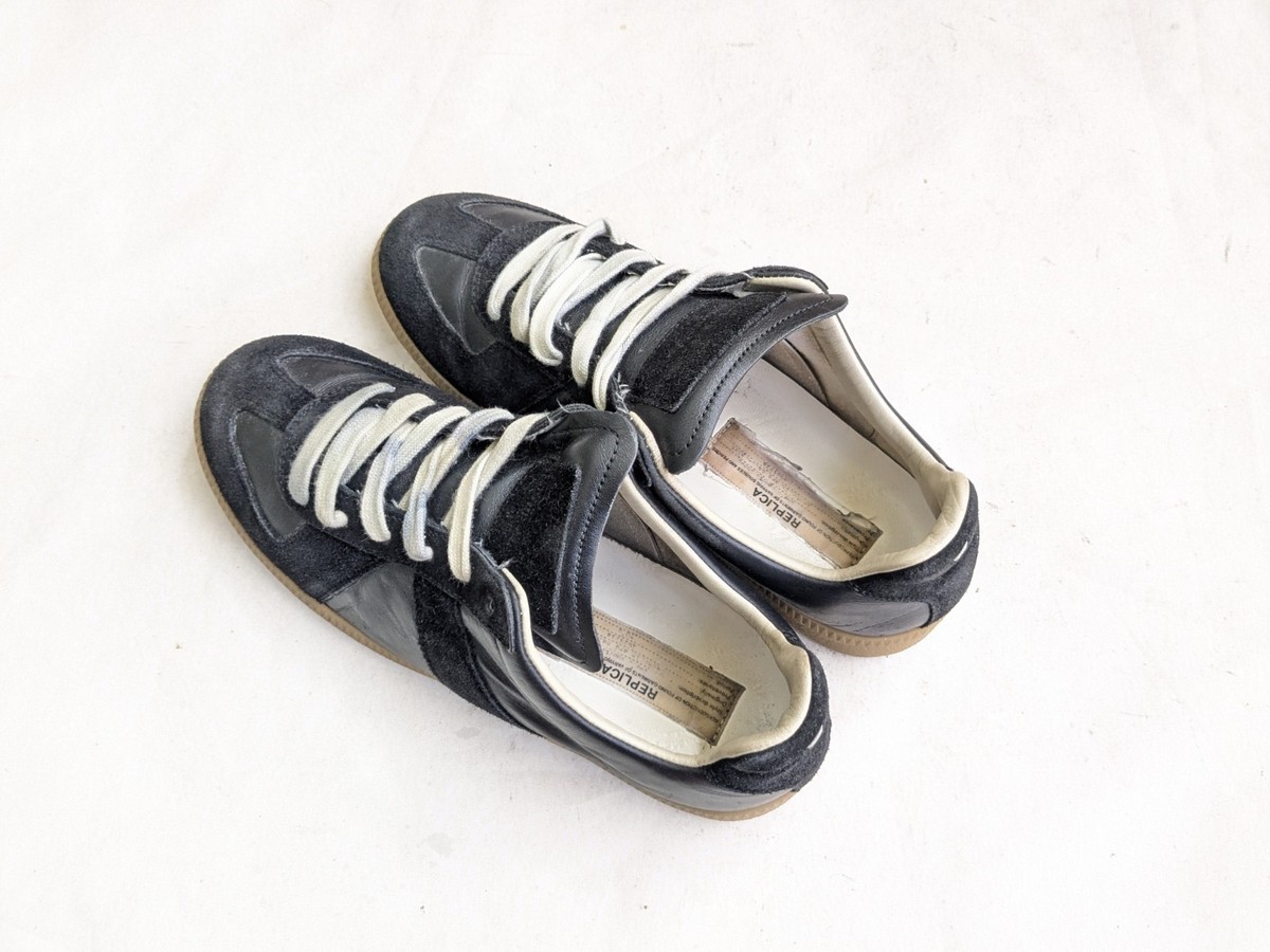 Maison Margiela スニーカー　7 TG40 Maison Margiela GAT Sneakers Navy Blue Men 7 40 Leather