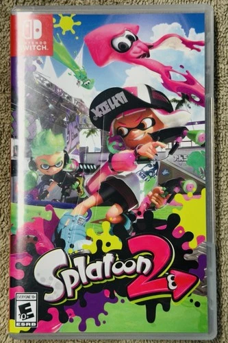 Splatoon 2 - Nintendo Switch Game/Case Tested And Working