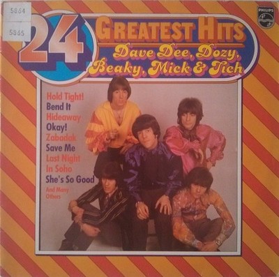 EB15.1: Dave Dee Dozy Beaky Mick & Tich 24 Greatest Hits 2 LP VG+ VG Beat 60ies
