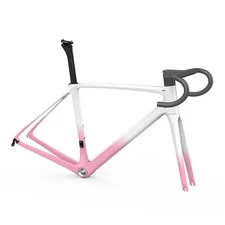 Carbon Road Bike Frame Customized Painting Style Bicycle Cycling Frameset