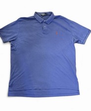 Polo Ralph Lauren Classic Fit Men's Size XL Blue Short Sleeve Polo 100 Cotton