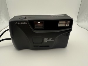 Chinon Auto GL-II Motorized Focus Free 35mm DX Camera - Tested and Working