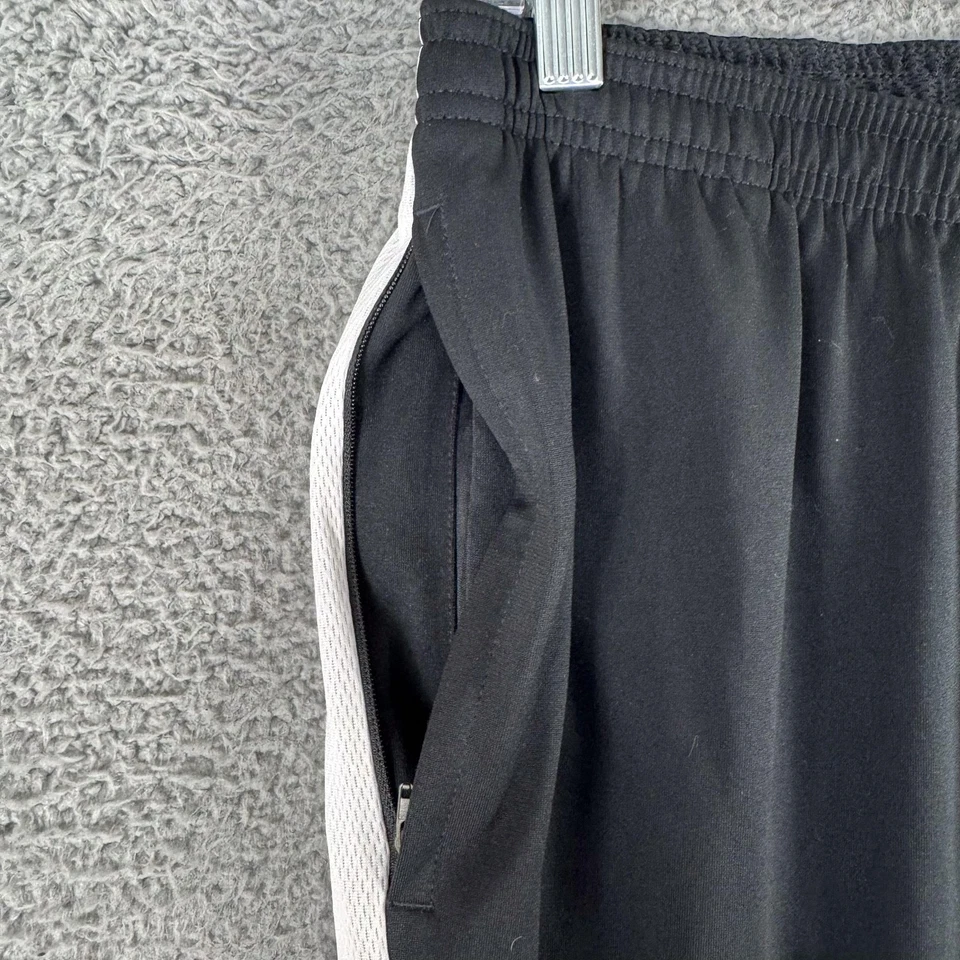 Nike Dri-FIT Track Pants Mens Medium Black White Athletic Joggers Zip Pockets - Image 4 of 4