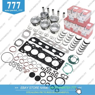Engine Overhaul Repair Kit For Volvo S60 S80 C30 S40 C70 V70 2.5 T5 L5 B5254T7