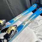 K2 T:Nine Spire Womens Skis 167cm Salomon S810 Ti Bindings 106-64-95