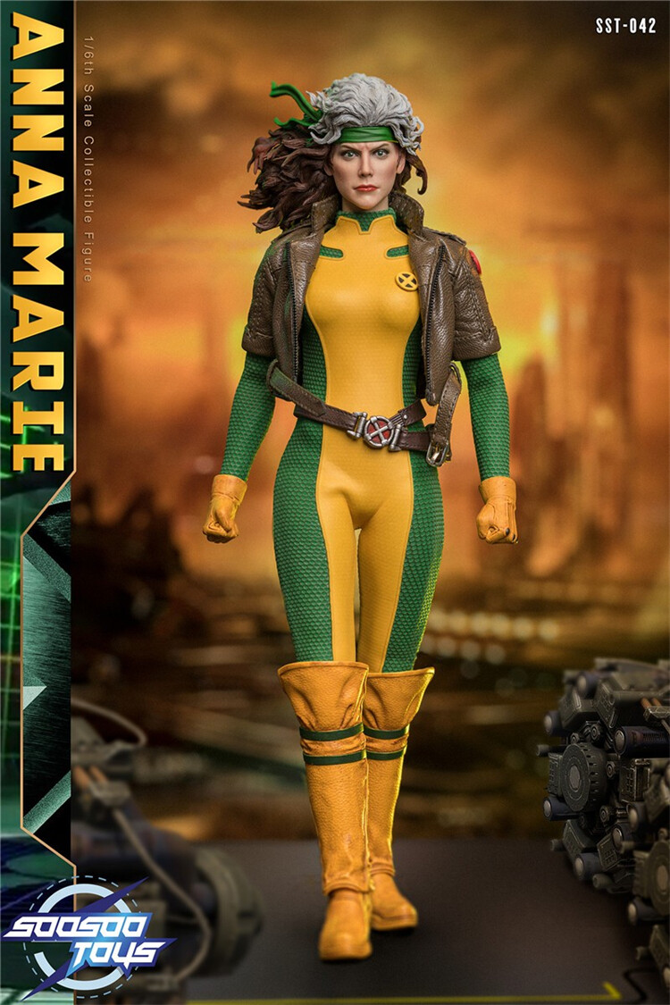 Soosootoys X-Men Rogue Anna Marie Heroine 1/6 Action Figure Soosootoys X-Men Rogue Anna Marie Heroine 1/6 Action Figure