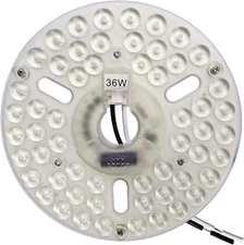 36W 6.4" LED Ceiling Fan Light Kit Replacement LED Light Board Panel,Retrofit LE