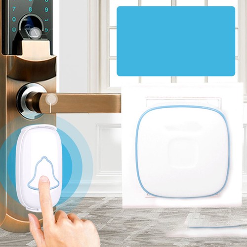 Bezprzewodowy dzwonek do drzwi z 1 nadajnikiem Jeden przycisk Alarm Caregiver Pager NOWY - Zdjęcie 8 z 12