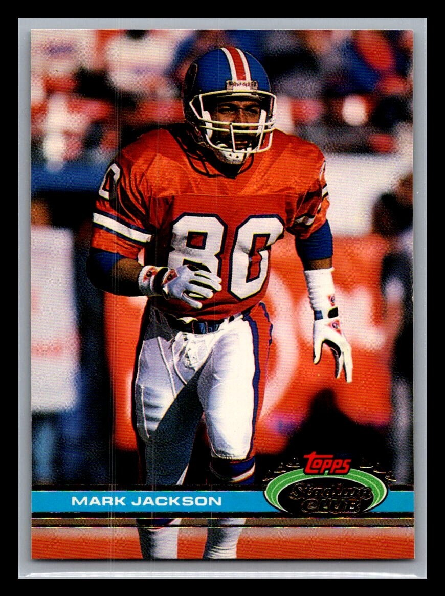 1991 Topps Stadium Club Football # 1 - 250 - Pick Your Card!