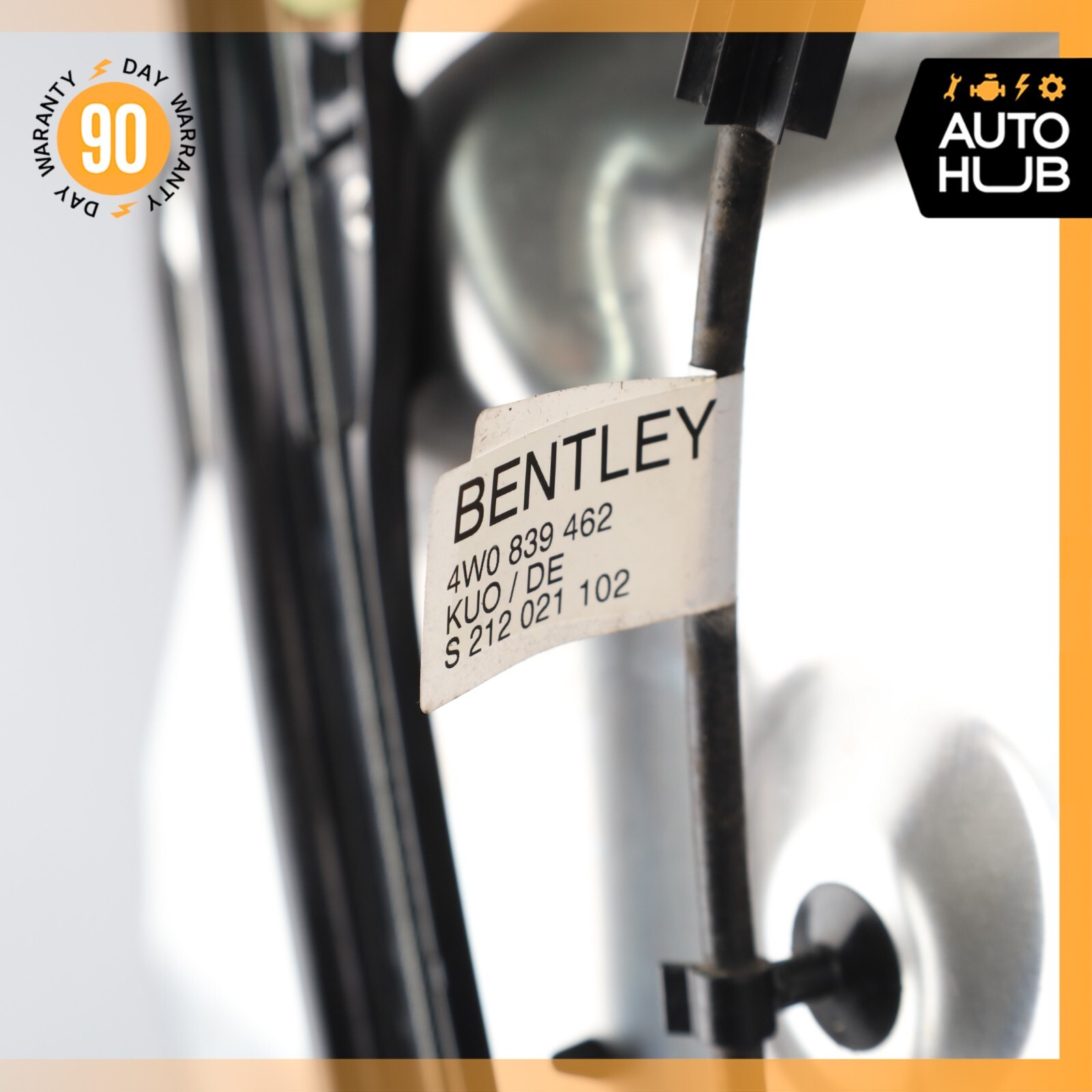 14-18 Bentley Flying Spur Rear Right Door Window Regulator w/ Motor OEM 44k