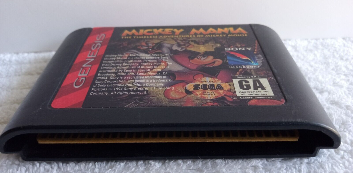 Mickey Mania: The Timeless Adventures of Mouse - Sega Genesis - | eBay