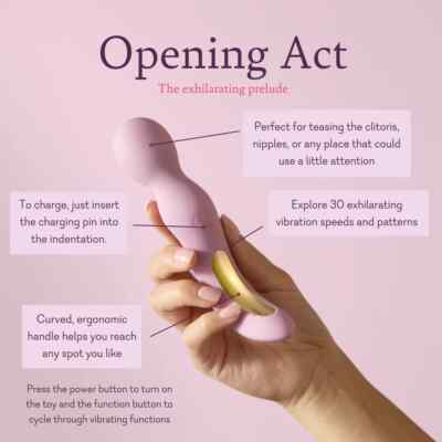 Opening Act (30-Function Clitoral Vibrator) Pure Romance | eBay Opening Act (30-Function Clitoral Vibrator) Pure Romance | eBay
