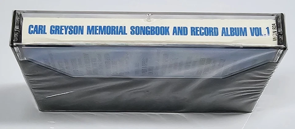 The Carl Greyson Memorial Songbook & Record Album Vol. 1 Cassette New 1992 RARE - Image 3 of 4