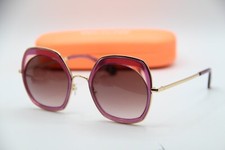 NEW WOOW OPTICAL SUPER POP 1 COL 0970 PURP GOLD GRADIENT SUNGLASSES W/CASE 54-24