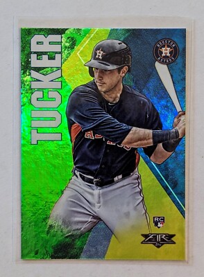 2019 Topps Fire  Kyle Tucker Green /199 RC #70 Houston Astros