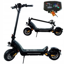 1200W 2 Dual Motor OffRoad Electric Scooter 60V 23.4Ah 70KM/H 10" DriveTron DT06