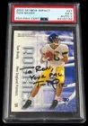 PSA 5 PSA DNA 7 Autograph Tom Brady Auto Rc 2000 Skybox Impact #27 Rookie Signed