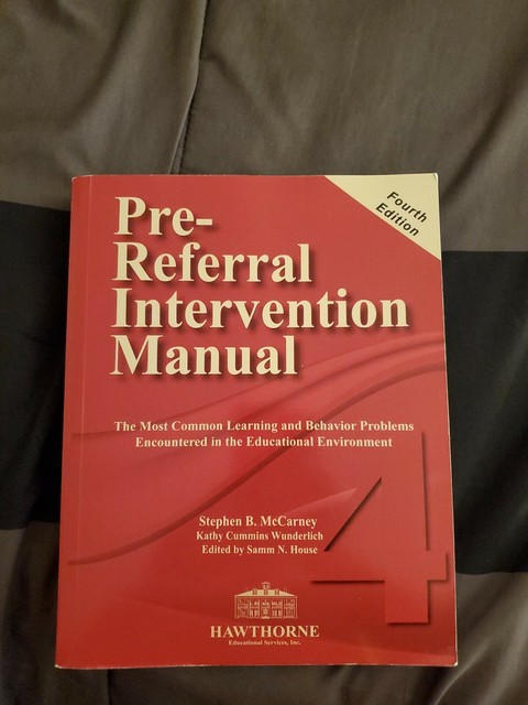 Prim Intervention Checklist.pdf Pre Referral Intervention Manual - lasopatell