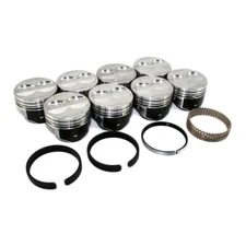 Speed Pro FMP H345DCP30 350 Chevy Flat Top Piston 5.7" Press Fit Moly Rings .30