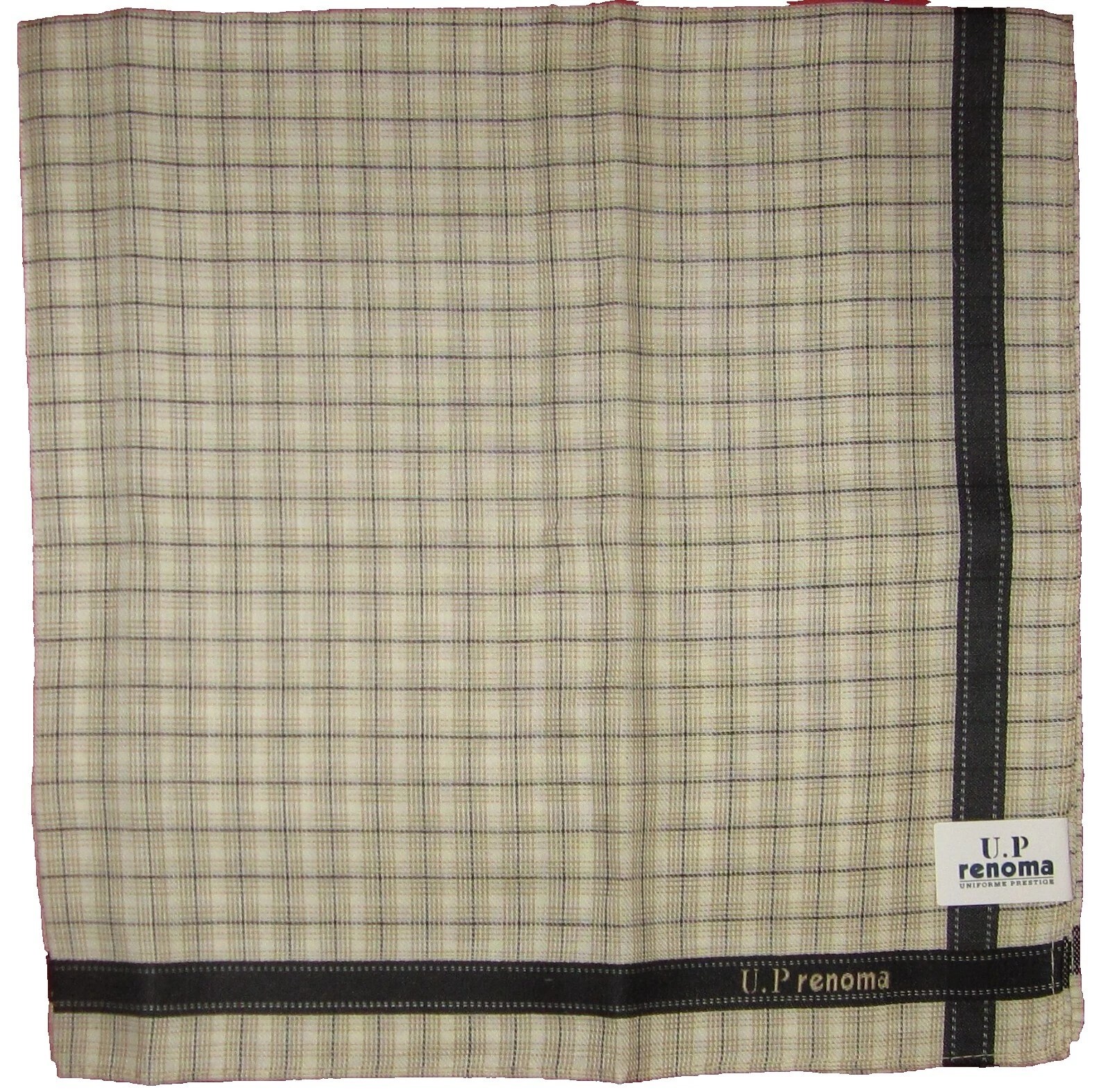 Brown 100% Cotton Designer/Artist Handkerchiefs for Men