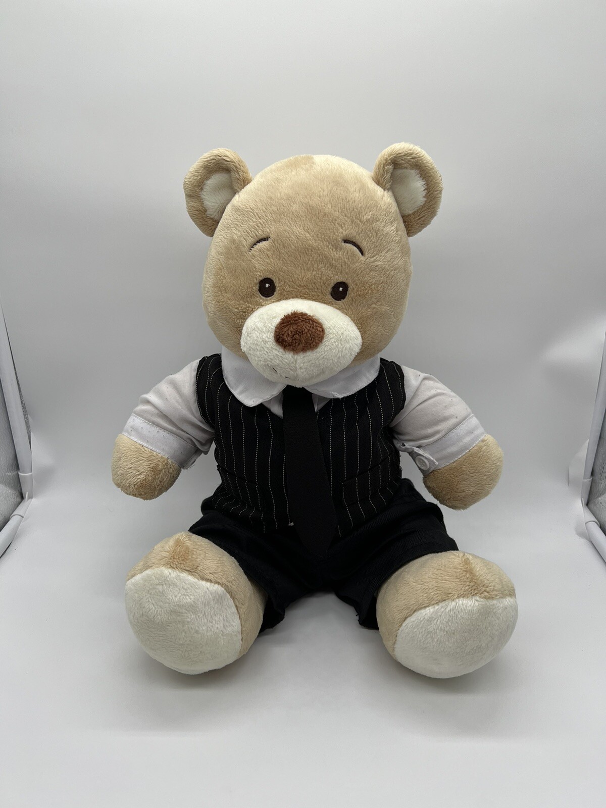 12in Brown Build-A-Bear Groom Suit for Weddings and Prom