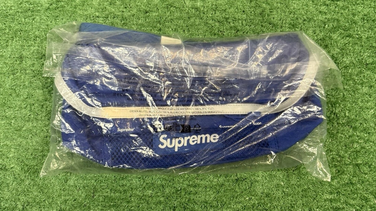 NWT New W/Tags Supreme Waist Bag FW24 Blue Authentic Hype Rare OG 