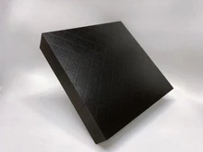 Dense padding for kayaks seats Black Minicell Foam 24″ x 24″ x 4.5″ 2-lb density