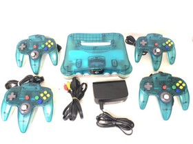 Nintendo 64 console N64 Region Free Smash Brothers Mario Kart include