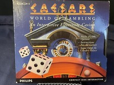 Caesars World Of Gambling Phillips CDi Vintage Video Games Rare