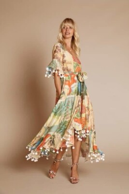 Binny  Heronswood  Dress In Vege Patch Size UK12 