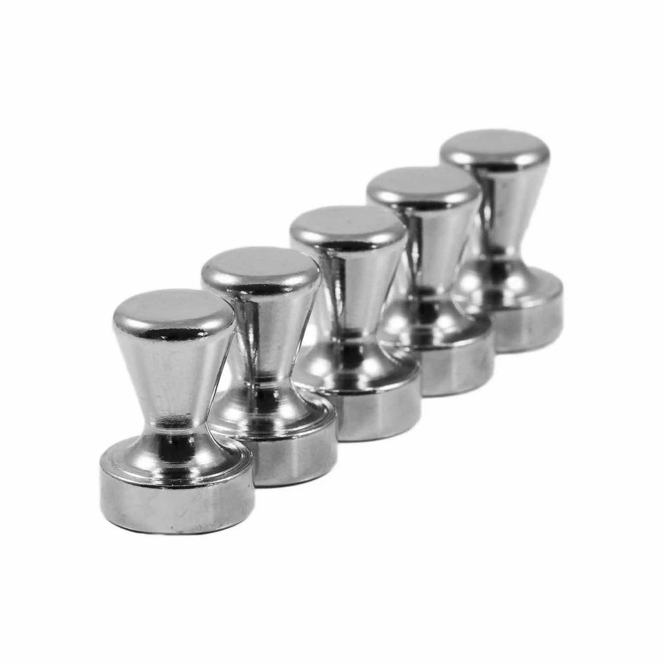 Magnetastico® | Extra starke Neodym Kegelmagnete aus Stahl | Größe Ø 15x21 mm