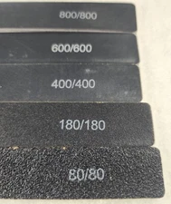 20 Assorted 5 Inch Guitar Fret Buffing and Polishing Pads w/ String Action Gauge