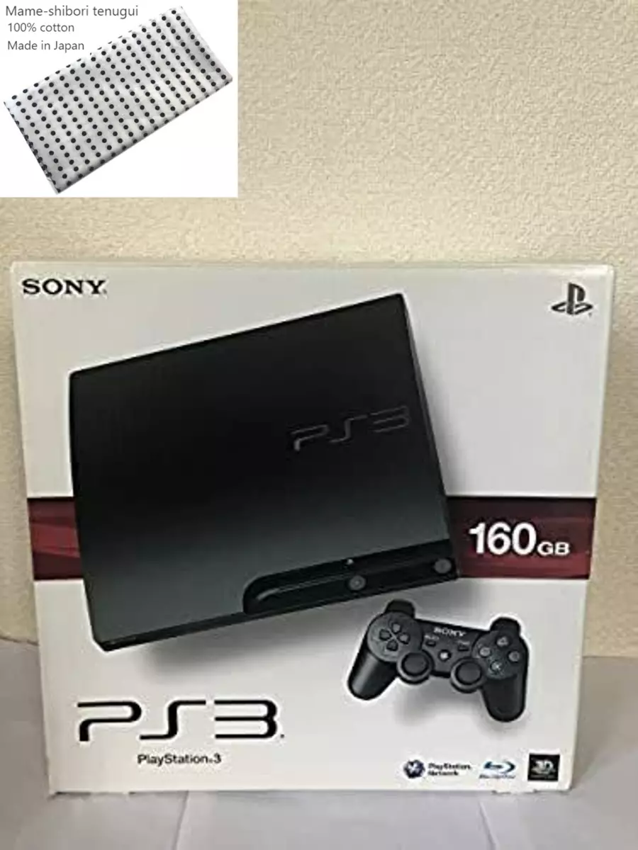 SONY PlayStation 3 PS3 (160GB) Charcoal Black (CECH-3000A) Japan 