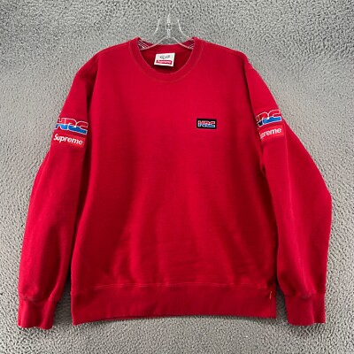 Supreme®/Honda®/Fox® Racing Crewneck S Supreme Honda Fox Racing