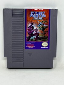 NES Nintendo - Street Fighter 2010 The Final Fight - CIB Complete w/ Poster