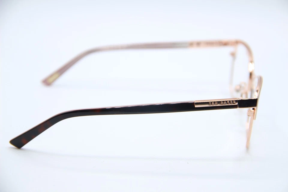 NUEVAS GAFAS TED BAKER B248 BRN MARRÓN ROSA GUNMETAL MONTURAS AUTÉNTICAS 53-16 Foto 4 de 4
