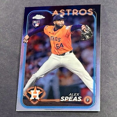 2024 Topps Chrome Update Alex Speas (RC) Rookie #USC175 Astros