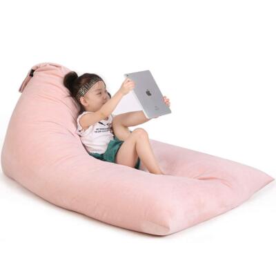 Stuffed Animal Storage Bean Bag Chair for Kids and Adults Luxury Velvet Stuff...