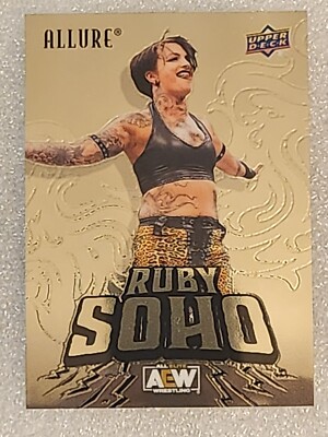 #71 RUBY SOHO 2024 Upper Deck AEW Allure BASE SILVER