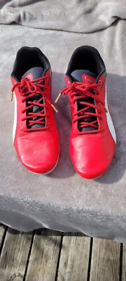 Size 11- PUMA Drift Cat Delta x Scuderia Ferrari Rosso Corsa White 2022