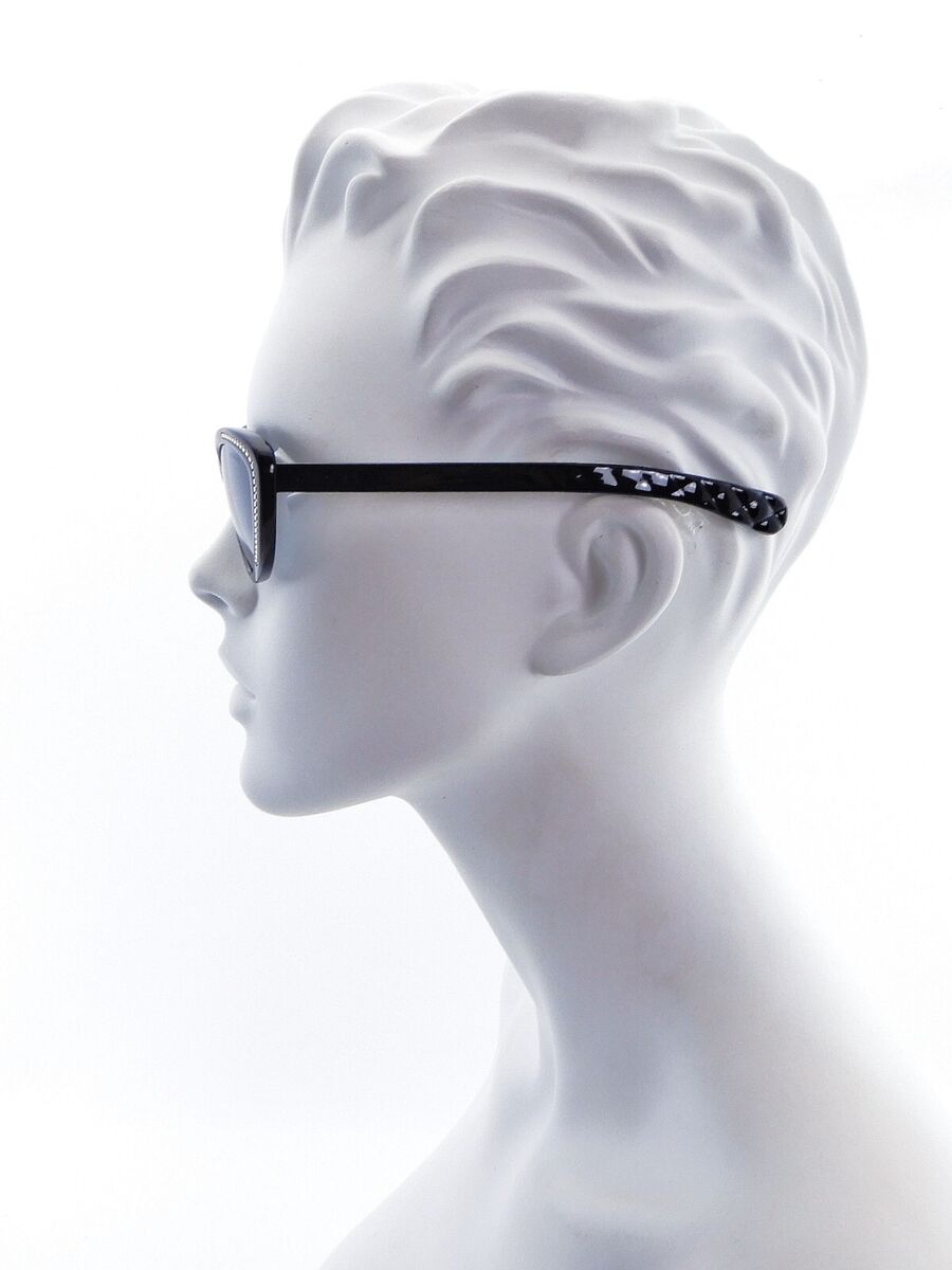 New CHANEL CH 6039 501/S6 59mm Black Cat Eye Sunglasses New CHANEL CH 6039 501/S6 59mm Black Cat Eye Sunglasses