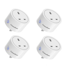 4Pack Wireless WiFi Smart Plug Sockets Power Socket for Amazon Alexa Google Home