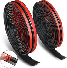 2 Pieces 22 Feet Windshield Trim Windshield Rubber Seal 14Mm 19Mm Car Sunroof Se