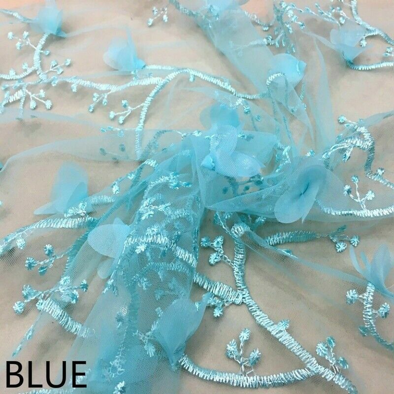Rose-Spitzenstoff Als Meterware – Zweireihig, Schwarz, Für DIY & Brautschmuck