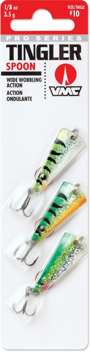VMC * ' PRO SERIES TUMBLER SPOON ' 1/8 OZ ' 3 PACK ' TMS18G3